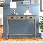 Burlington Holz-Konsolentisch mit 3 Schubladen für den Flur