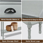 Burlington Holz-Konsolentisch mit 3 Schubladen für den Flur