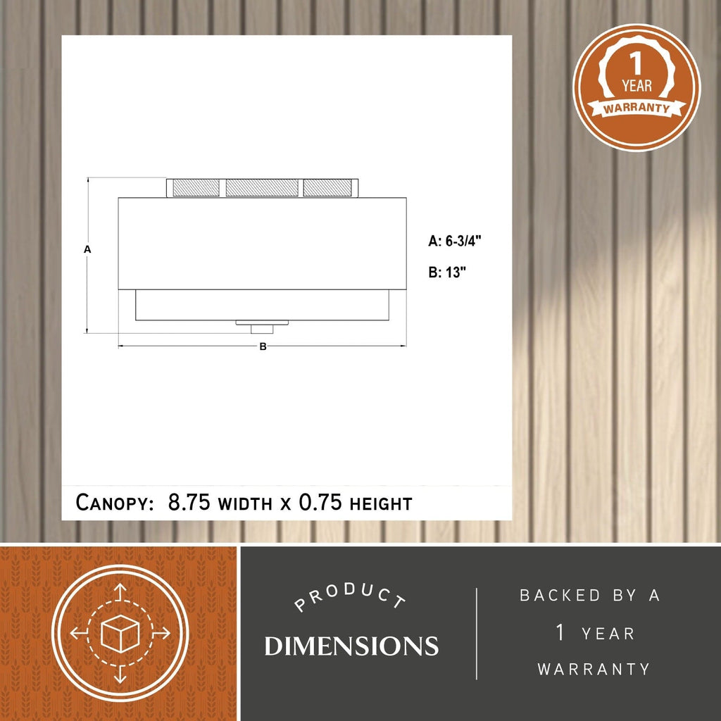 Burnaby Mid-Century Modern Deckenleuchte mit weißem Leinenschirm