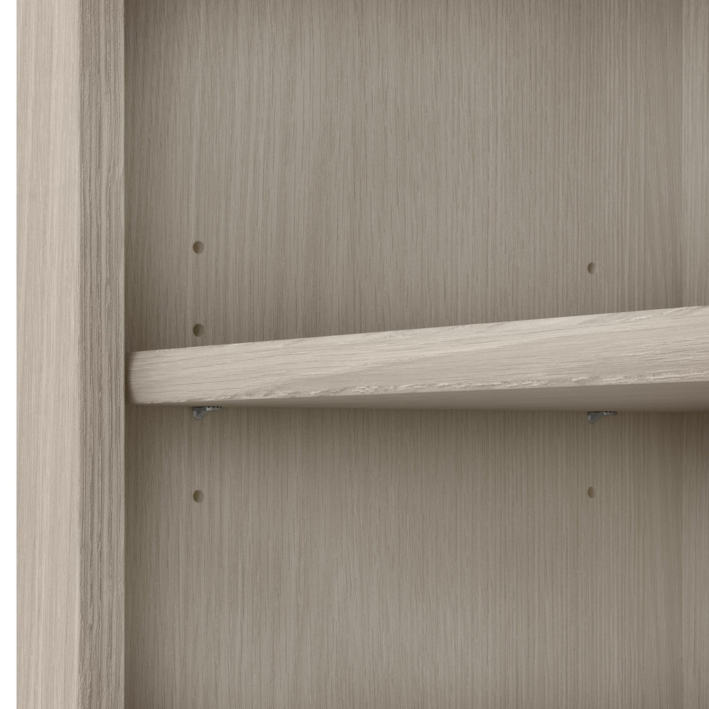 Bush Furniture Somerset Hohes Bücherregal mit 5 verstellbaren Regalböden