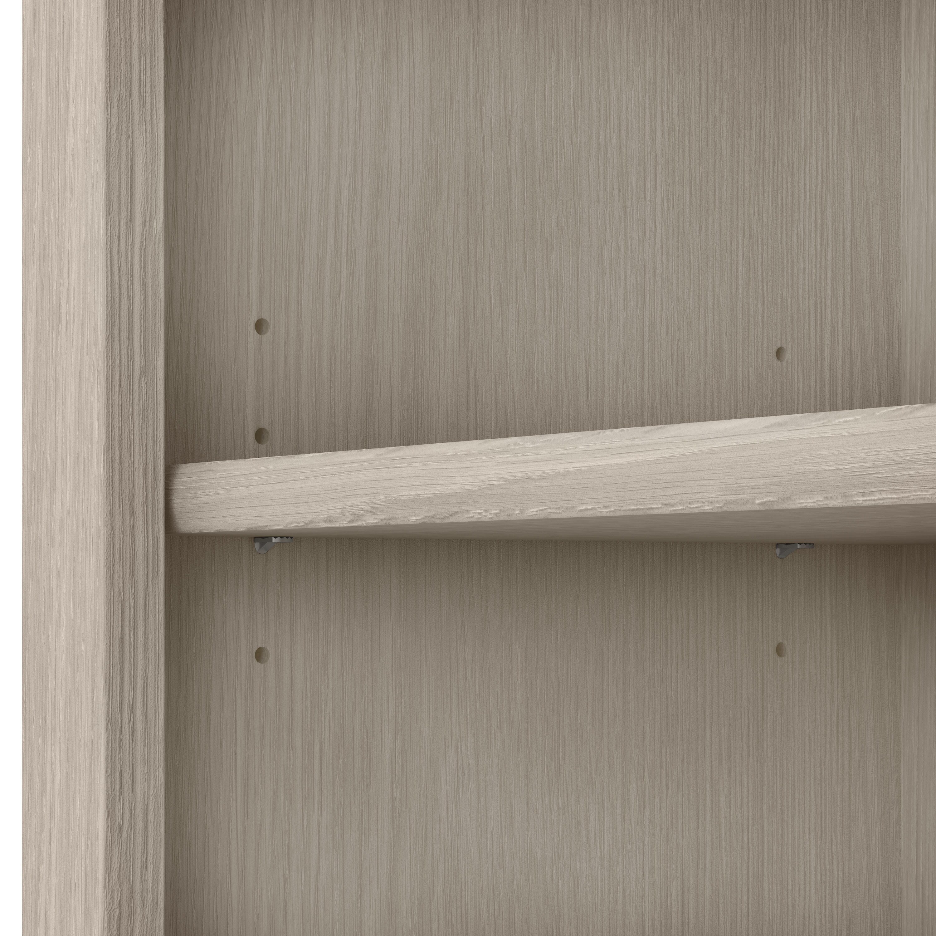 Bush Furniture Somerset Hohes Bücherregal mit 5 verstellbaren Regalböden