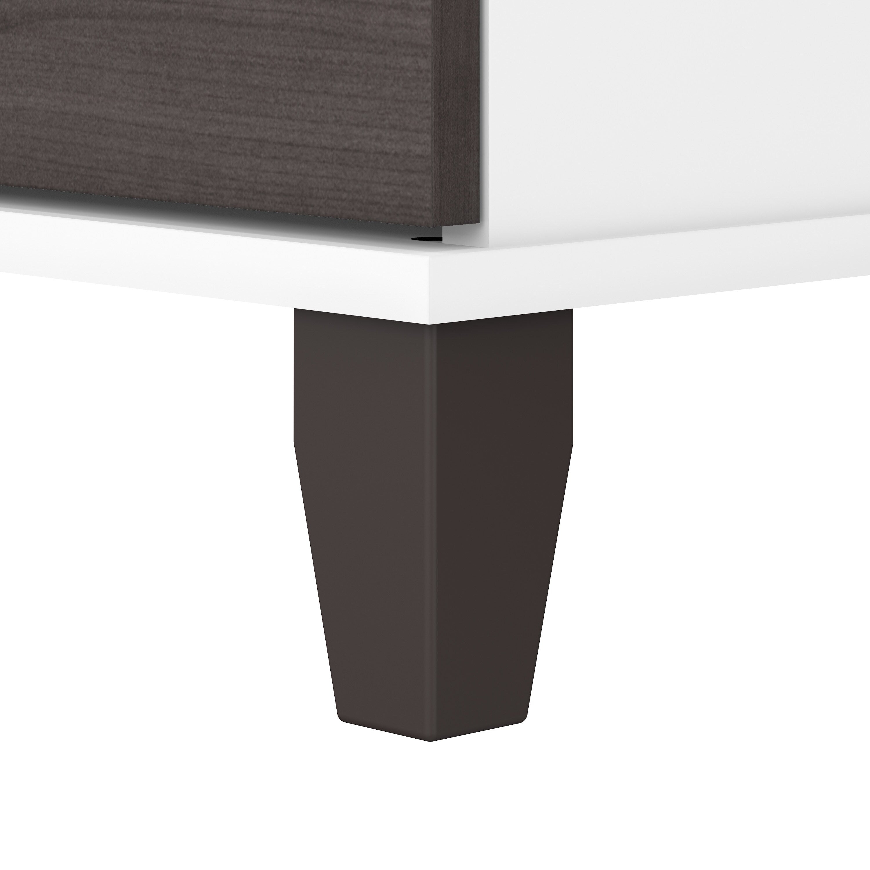 Bush Furniture Somerset Hohes Bücherregal mit 5 verstellbaren Regalböden