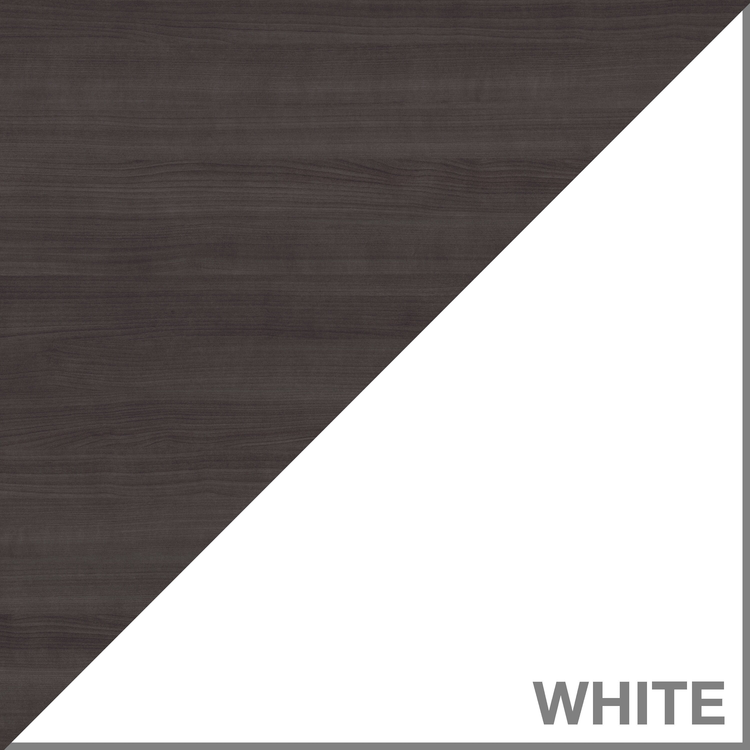 Bush Furniture Somerset Hohes Bücherregal mit 5 verstellbaren Regalböden