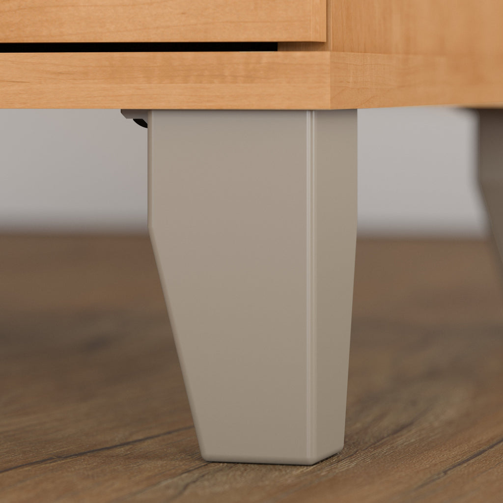 Bush Furniture Somerset Hohes Bücherregal mit 5 verstellbaren Regalböden