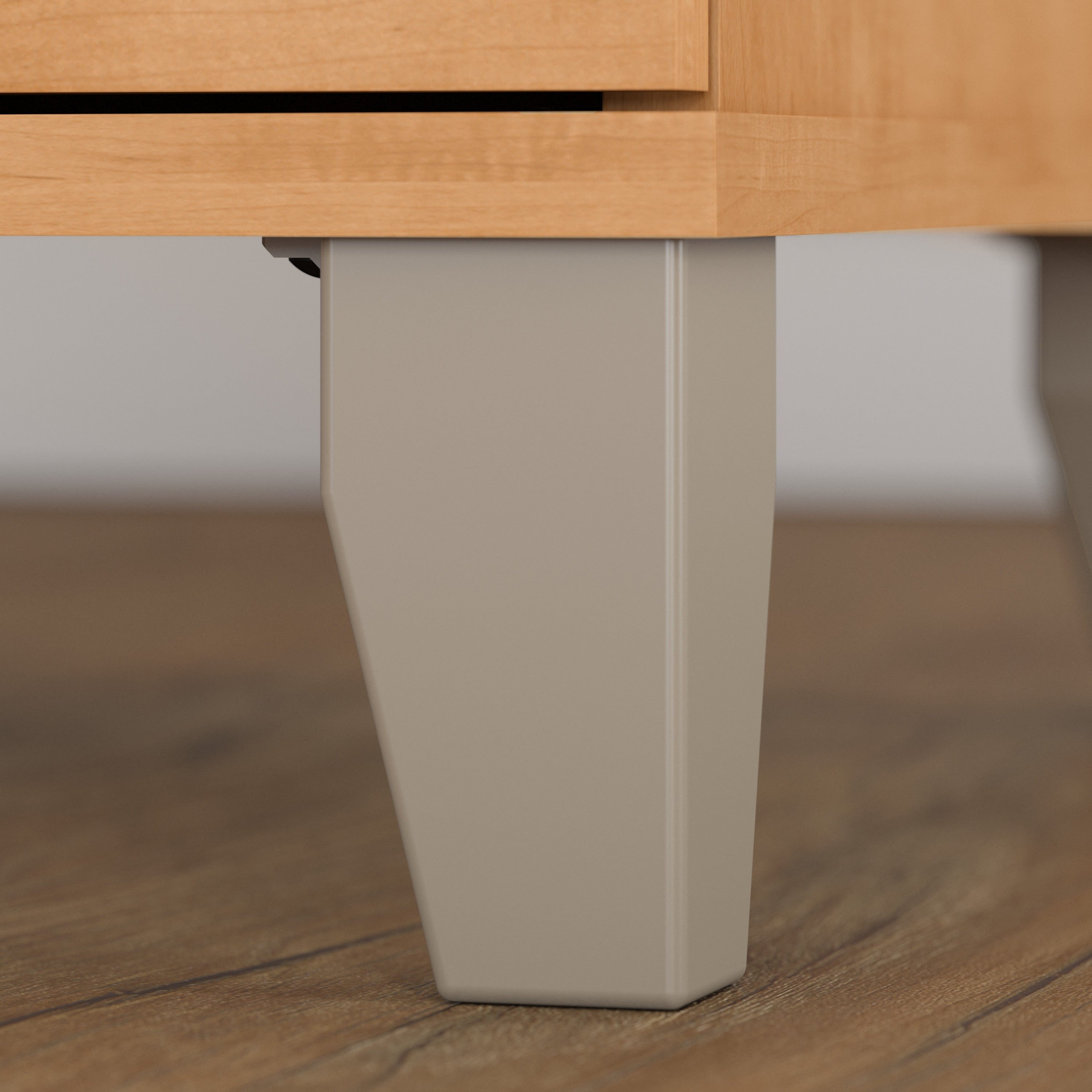 Bush Furniture Somerset Hohes Bücherregal mit 5 verstellbaren Regalböden