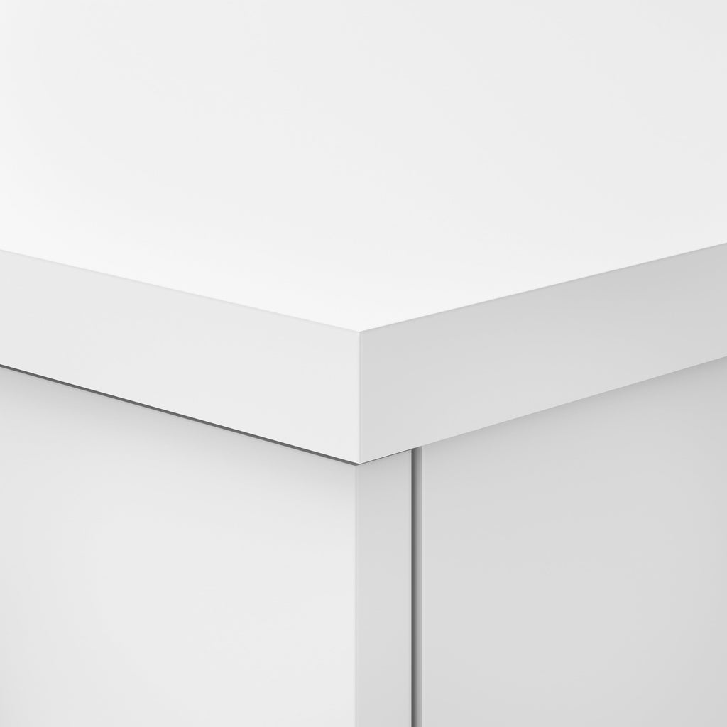 Bush Furniture Somerset Hohes Bücherregal mit 5 verstellbaren Regalböden