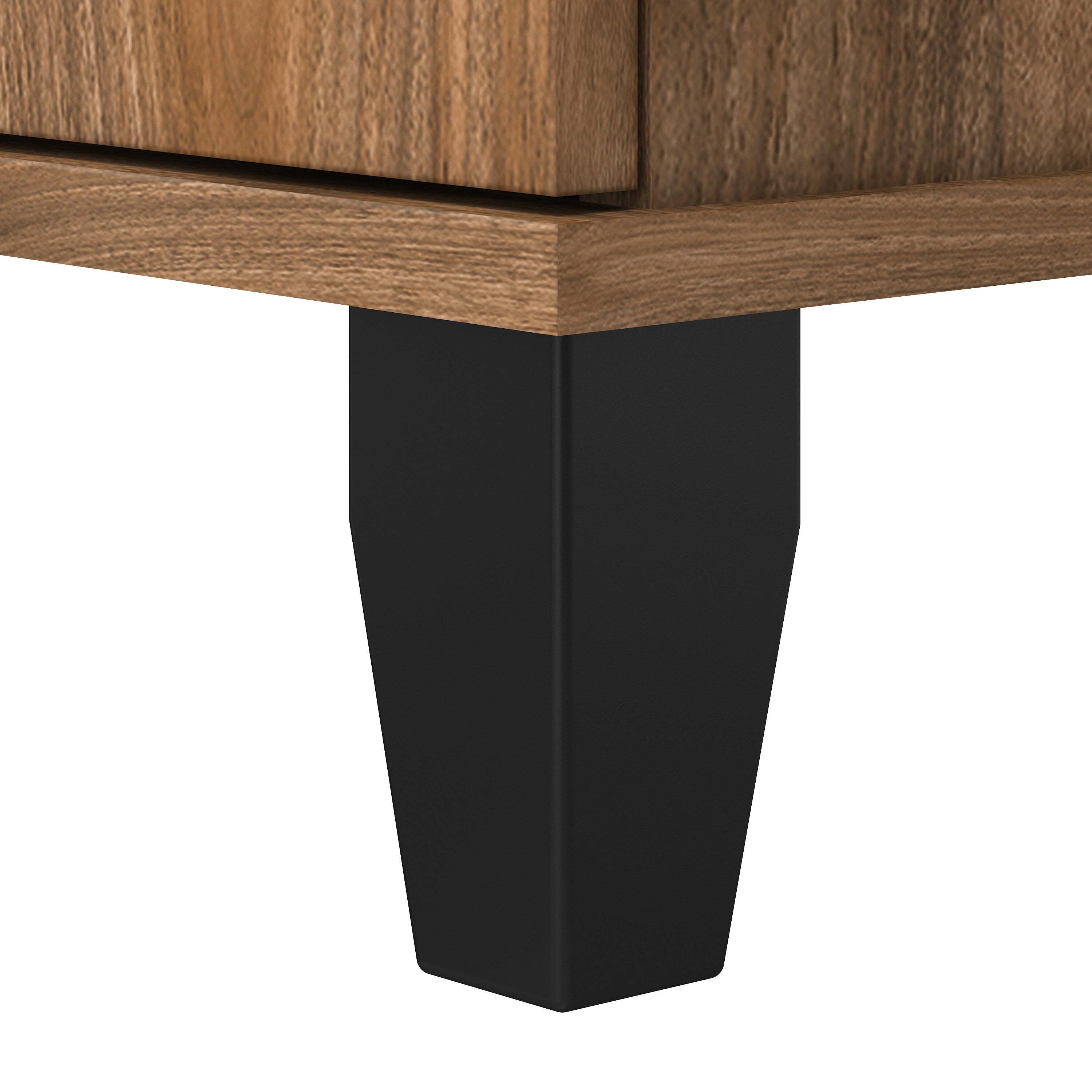 Bush Furniture Somerset Hohes Bücherregal mit 5 verstellbaren Regalböden