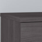 Bush Furniture Somerset Hohes Bücherregal mit 5 verstellbaren Regalböden