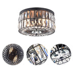 C Cattleya 2-flammige Glühkristall-Deckenleuchte