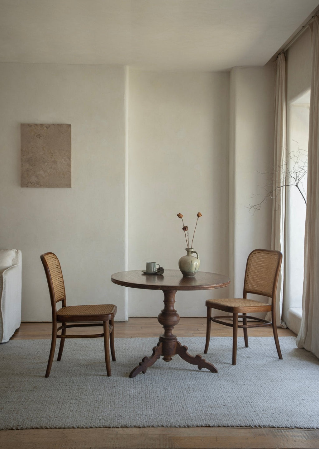 Vintage-Tische aus Indonesien