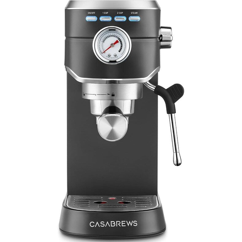 CASABREWS CM5418 Espressomaschine 20 Bar mit Milchaufschäumdüse