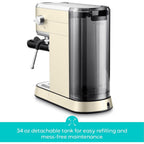 CASABREWS CM5418 Espressomaschine 20 Bar mit Milchaufschäumdüse