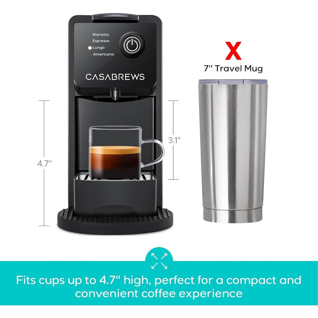 CASABREWS CM7036E 20 Bar Espressomaschine für Nespresso Original Pads