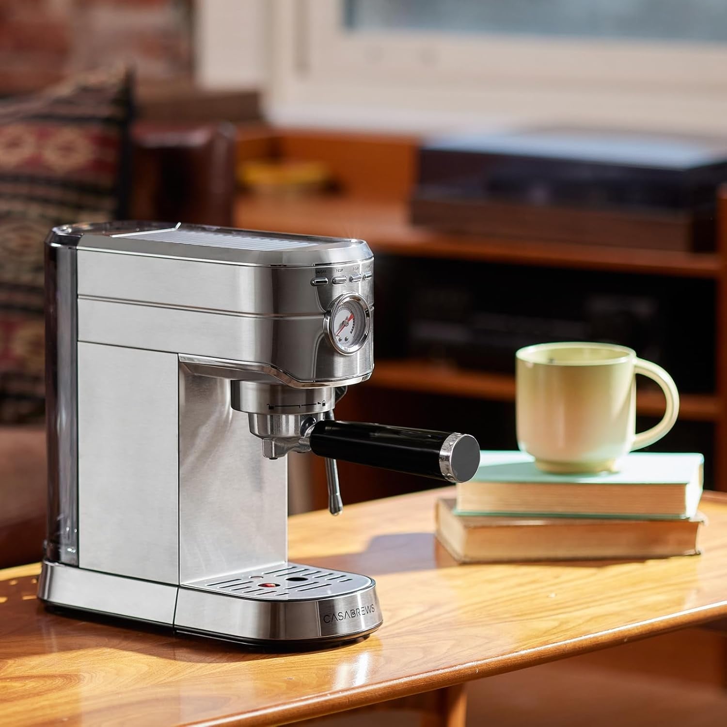 CASABREWS CM5418 Espressomaschine 20 Bar mit Milchaufschäumdüse