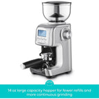 CASABREWS Tornado Elektrische Kaffeemühle mit konischem Mahlwerk, Silber - Nicht verfügbar