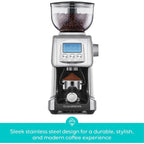CASABREWS Tornado Elektrische Kaffeemühle mit konischem Mahlwerk, Silber - Nicht verfügbar