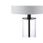 Cabell 21 Moderne LED-Tischleuchte aus Glas mit USB-Ladefunktion, geöltes Bronze-Finish (2er-Set) von JONATHAN Y