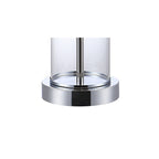 Cabell 21 Moderne LED-Tischleuchte aus Glas mit USB-Ladefunktion, geöltes Bronze-Finish (2er-Set) von JONATHAN Y