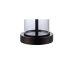 Cabell 21 Moderne LED-Tischleuchte aus Glas mit USB-Ladefunktion, geöltes Bronze-Finish (2er-Set) von JONATHAN Y