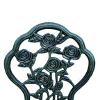 Camellia Bistro-Set, 3-teilig, aus Aluminiumguss, Verdi Green, bestehend aus Tisch und 2 Stühlen