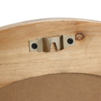 Ovaler Wandspiegel „Cameo“ mit Holzrahmen, 81 cm (32 Zoll), Badezimmerspiegel – 81 cm H x 61 cm B x 3,2 cm T