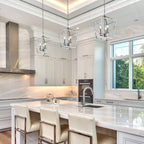 Laternenleuchte im Kerzenstil für Treppenhaus oder Kücheninsel, offener Käfig-Kronleuchter - Nicht verfügbar