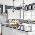 Laternenleuchte im Kerzenstil für Treppenhaus oder Kücheninsel, offener Käfig-Kronleuchter - Nicht verfügbar