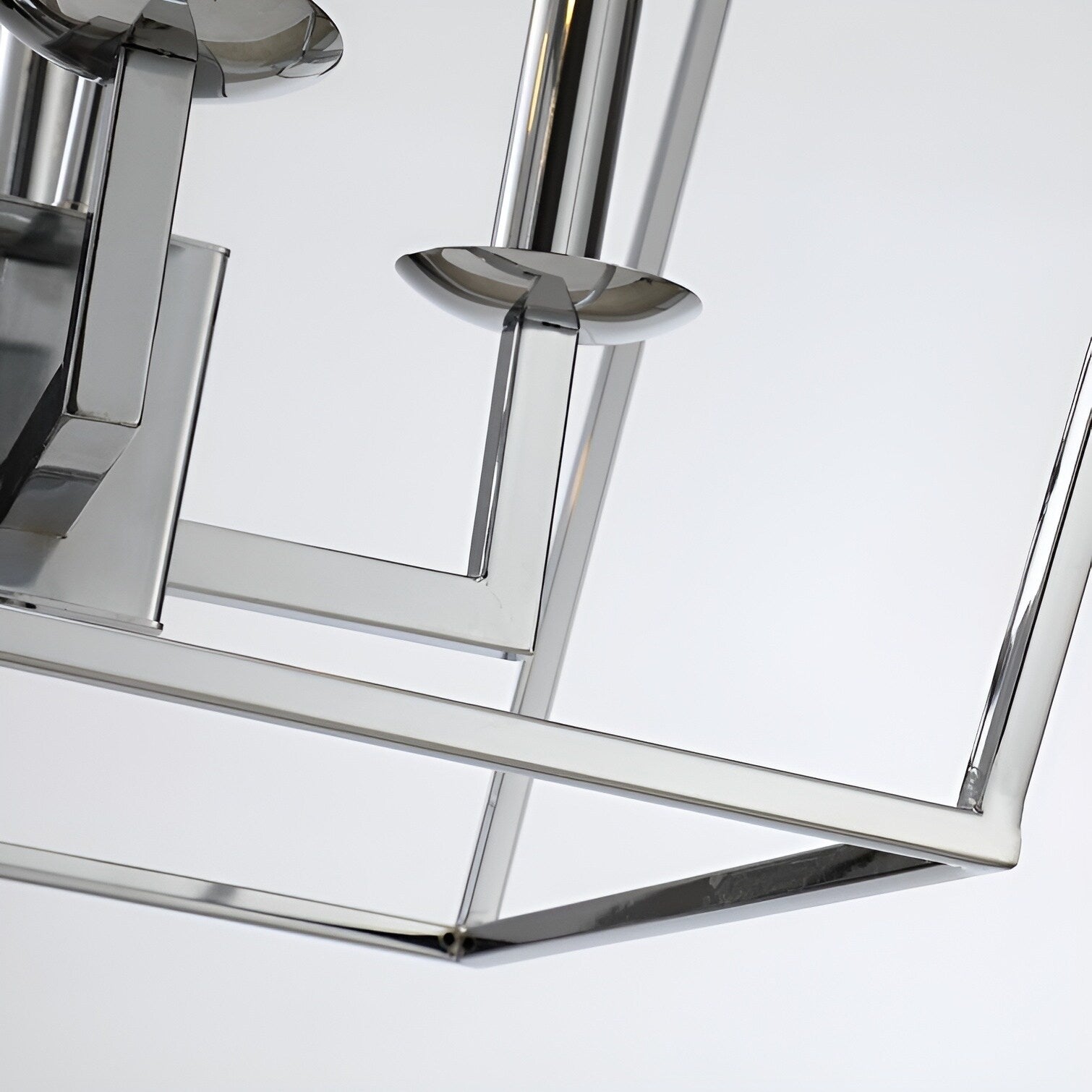 Laternenleuchte im Kerzenstil für Treppenhaus oder Kücheninsel, offener Käfig-Kronleuchter - Nicht verfügbar