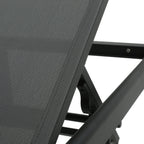 Gartenliege aus Aluminium, Modell Cape Coral (2er-Set), von Christopher Knight Home – 77,56 cm T x 25,20 cm B x 11,80 cm H