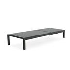 Gartenliege aus Aluminium, Modell Cape Coral (2er-Set), von Christopher Knight Home – 77,56 cm T x 25,20 cm B x 11,80 cm H