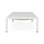 Gartenliege aus Aluminium, Modell Cape Coral (2er-Set), von Christopher Knight Home – 77,56 cm T x 25,20 cm B x 11,80 cm H