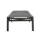 Gartenliege aus Aluminium, Modell Cape Coral (2er-Set), von Christopher Knight Home – 77,56 cm T x 25,20 cm B x 11,80 cm H