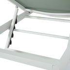 Gartenliege aus Aluminium, Modell Cape Coral (2er-Set), von Christopher Knight Home – 77,56 cm T x 25,20 cm B x 11,80 cm H