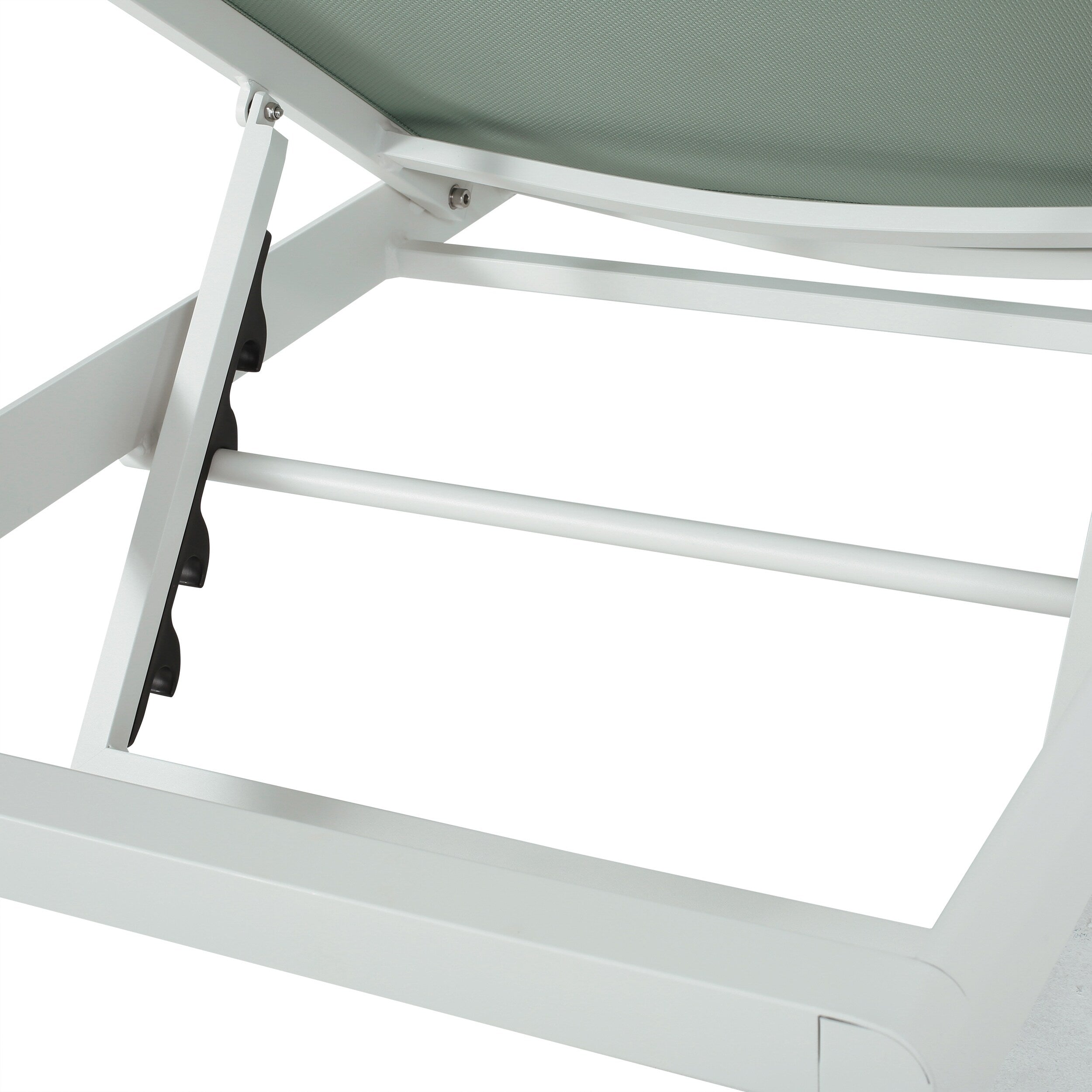 Gartenliege aus Aluminium, Modell Cape Coral (2er-Set), von Christopher Knight Home – 77,56 cm T x 25,20 cm B x 11,80 cm H