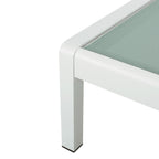 Gartenliege aus Aluminium, Modell Cape Coral (2er-Set), von Christopher Knight Home – 77,56 cm T x 25,20 cm B x 11,80 cm H