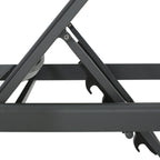 Gartenliege aus Aluminium, Modell Cape Coral (2er-Set), von Christopher Knight Home – 77,56 cm T x 25,20 cm B x 11,80 cm H