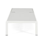 Gartenliege aus Aluminium, Modell Cape Coral (2er-Set), von Christopher Knight Home – 77,56 cm T x 25,20 cm B x 11,80 cm H