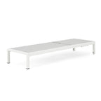 Gartenliege aus Aluminium, Modell Cape Coral (2er-Set), von Christopher Knight Home – 77,56 cm T x 25,20 cm B x 11,80 cm H