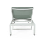 Gartenliege aus Aluminium, Modell Cape Coral (2er-Set), von Christopher Knight Home – 77,56 cm T x 25,20 cm B x 11,80 cm H