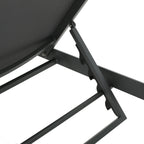 Gartenliege aus Aluminium, Modell Cape Coral (2er-Set), von Christopher Knight Home – 77,56 cm T x 25,20 cm B x 11,80 cm H