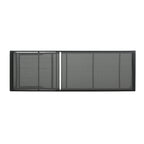 Gartenliege aus Aluminium, Modell Cape Coral (2er-Set), von Christopher Knight Home – 77,56 cm T x 25,20 cm B x 11,80 cm H