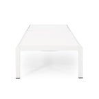 Gartenliege aus Aluminium, Modell Cape Coral (2er-Set), von Christopher Knight Home – 77,56 cm T x 25,20 cm B x 11,80 cm H