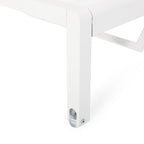 Gartenliege aus Aluminium, Modell Cape Coral (2er-Set), von Christopher Knight Home – 77,56 cm T x 25,20 cm B x 11,80 cm H