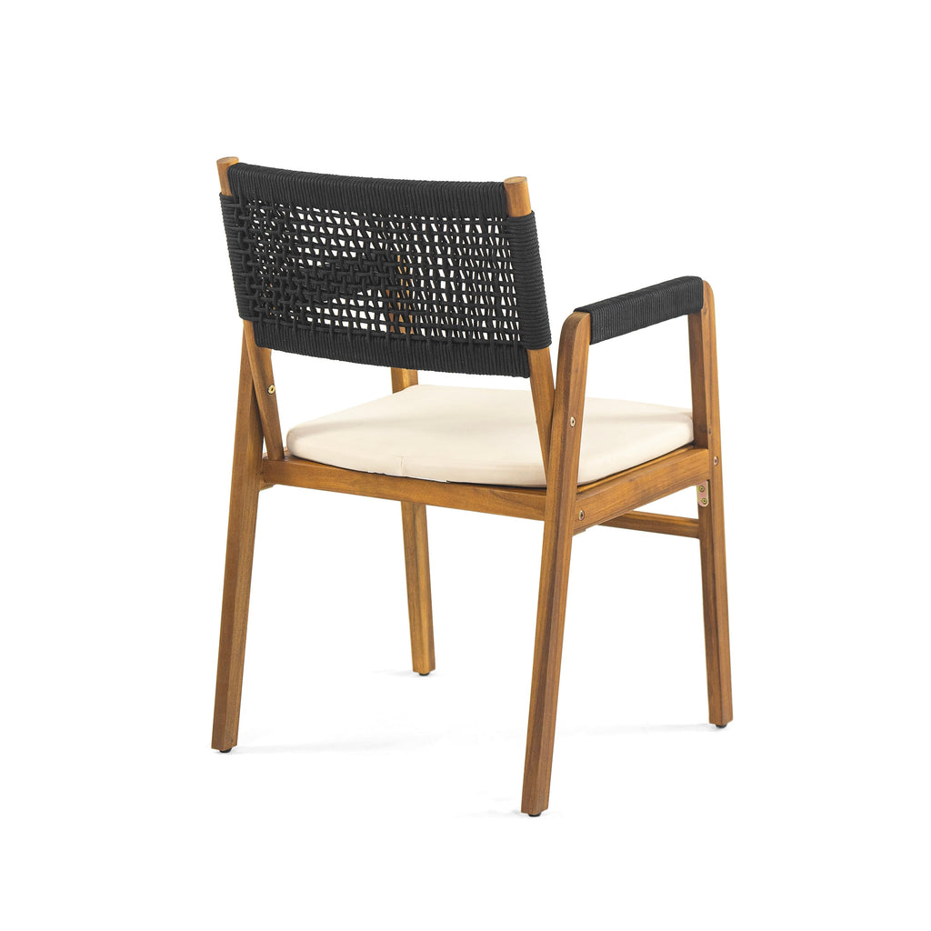 Captef Outdoor 5-teiliges Essgruppen-Set aus Akazienholz von Christopher Knight Home