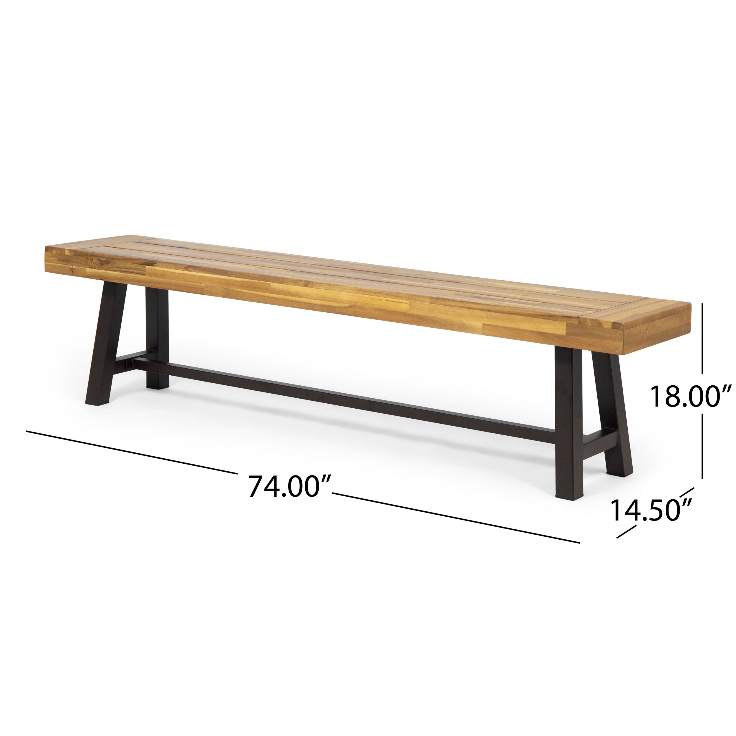 Gartenbank „Carlisle“ aus Akazienholz von Christopher Knight Home