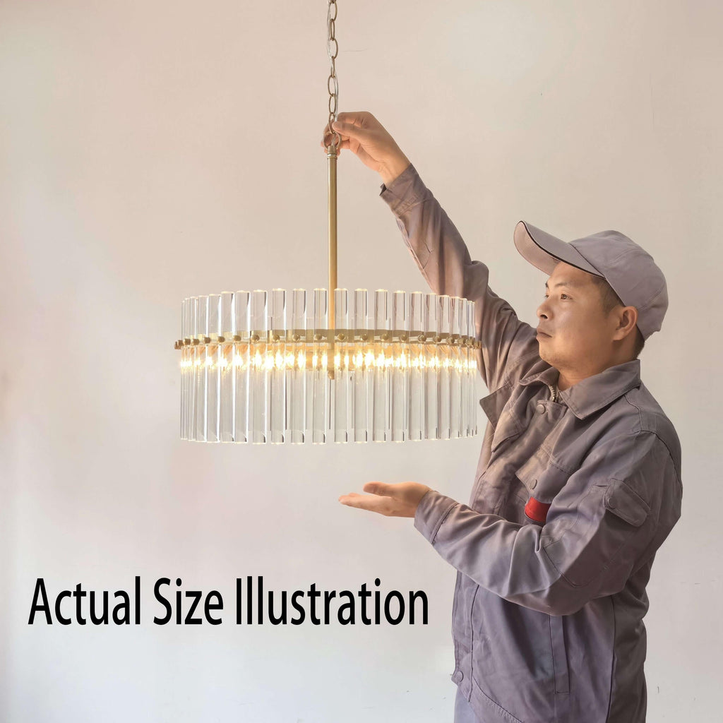 Casandra 5-flammiger Kristalllüster