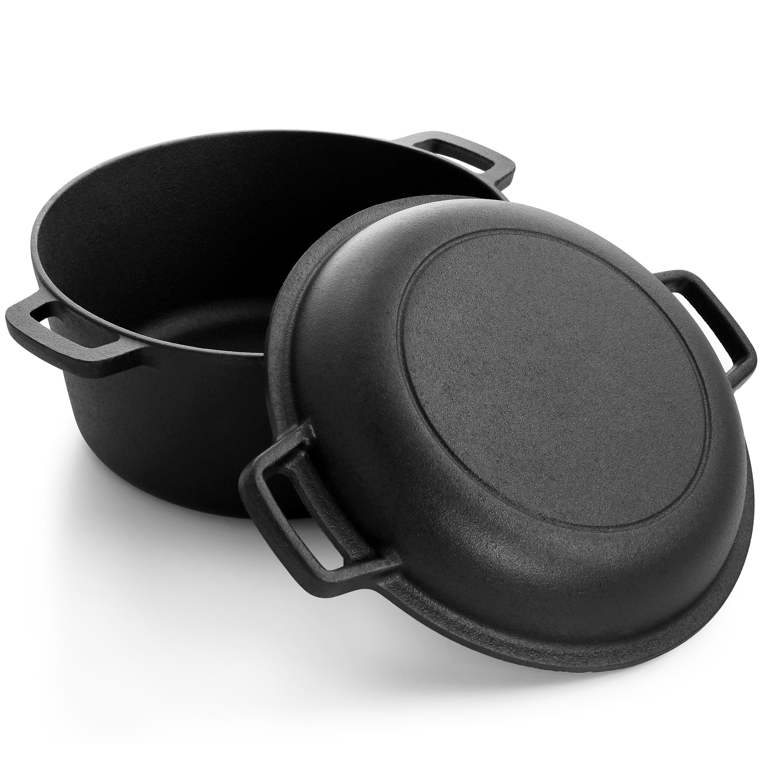 Gusseiserne, vorgebrannte Pfanne und Zubehör, 12-teiliges Set