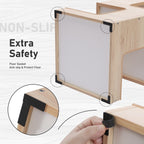 Katzenhaus, Katzenbett, Katzenbaum mit Kratzbrett und herausnehmbaren Matten