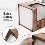 Katzenhaus, Katzenbett, Katzenbaum mit Kratzbrett und herausnehmbaren Matten