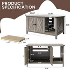 Katzenklo-Umrandung, versteckte Katzentoilettenmöbel aus Holz mit Kratzbaum